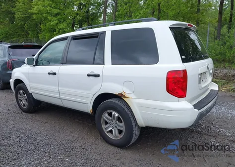 2005 Honda Pilot Ex-L z USA, uszkodzony, nr VIN 2HKYF18635H540078